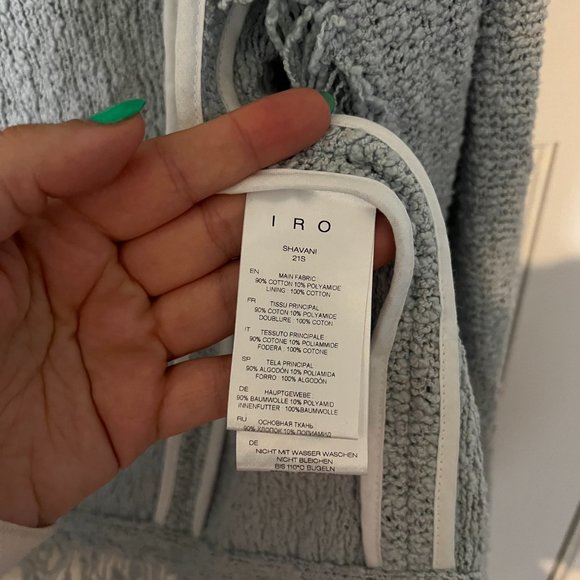 IRO Shavani Fringe Trimmed Jacket - Picture 4 of 5